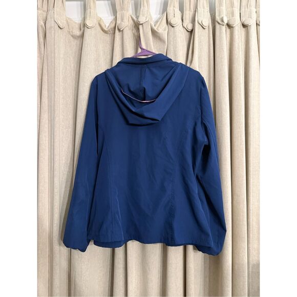 heartsoul Break On Through Women's 3-Pocket STRETCH Zip Front Warm-Up Scrub Jack - Picture 6 of 7